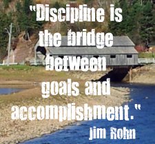 discpline - jim rohn