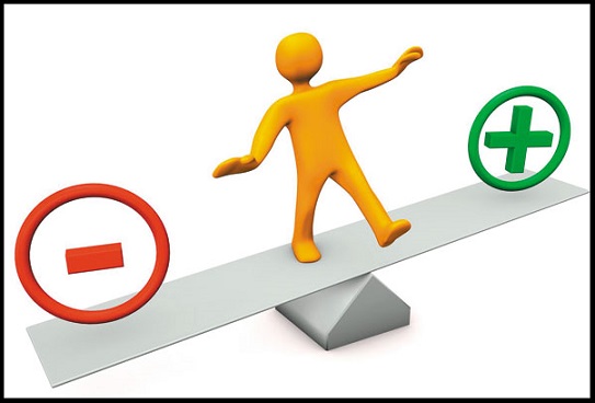 balance positive and negative