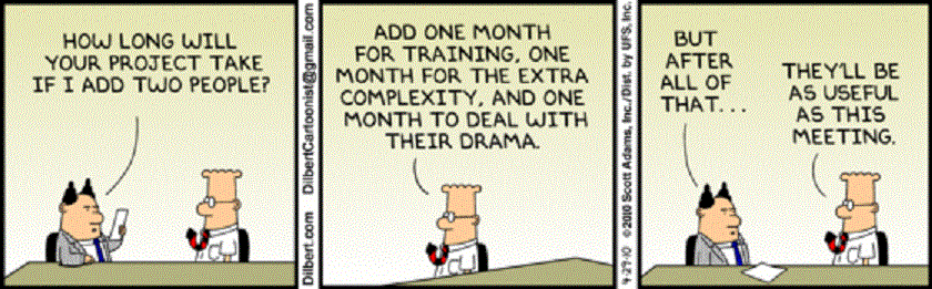 brooks law dilbert