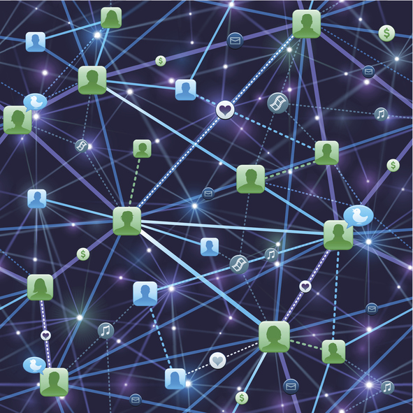 Seamless social network background